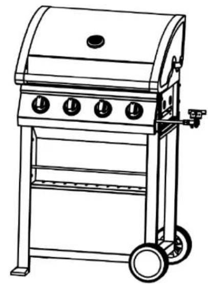 ZANUSSI ZGBBQ4B01-C - Assembling the Grill - 3