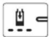 FLYMO 18V SimpliTrim 250 KIT 2.0 - Battery charge indicator on the battery charger [Fig. O3] - 1