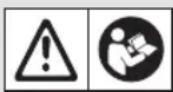 FLYMO 18V SimpliTrim 250 KIT 2.0 - Symbols on the product - 1