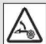 FLYMO 18V EasiSaw 250 - Symbols on the product - 6