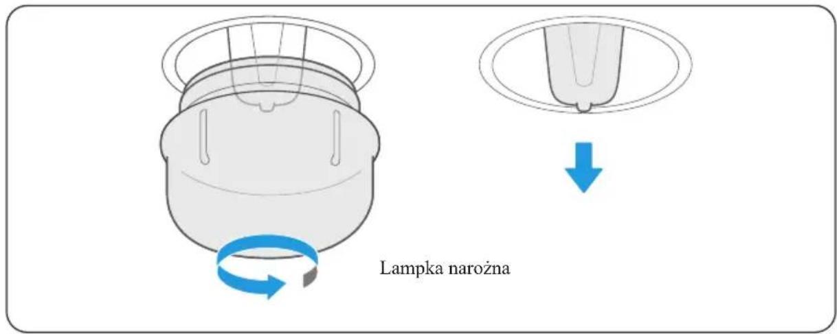 Lampka narożna