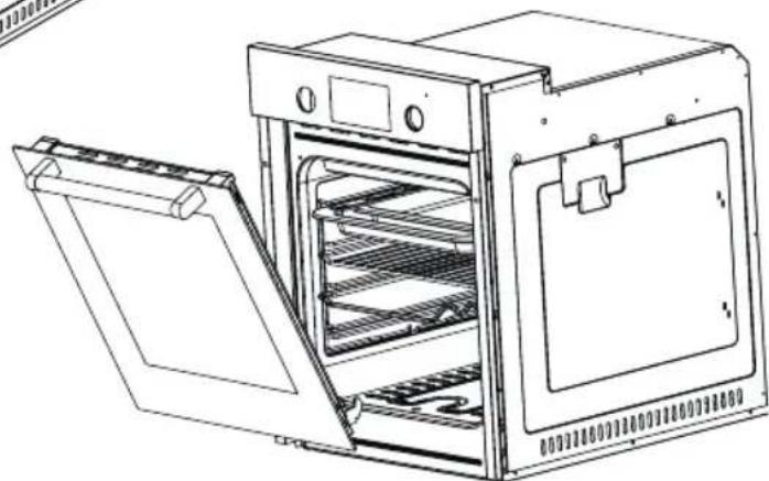 Kernau KBO 0946 SK B - CHAPTER 15. CLEANING AND MOUNTING OVEN DOOR - 2