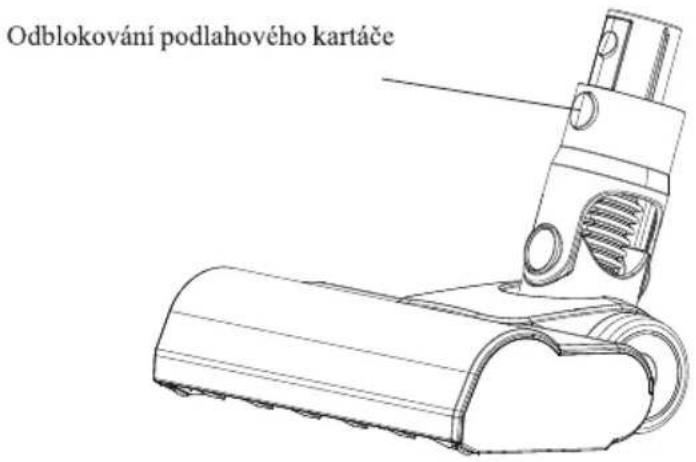 Odblokování podlahového kartáče
