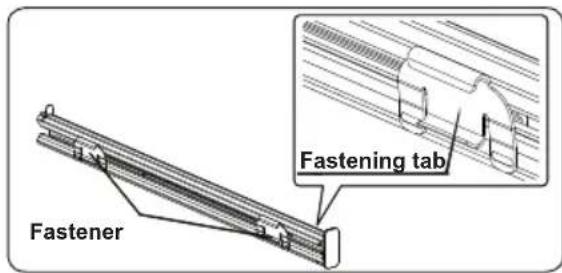 Fastener Fastening tab