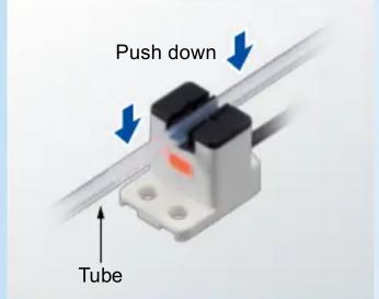Push down Tube
