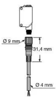 Ø 9 mm 31,4 mm Ø 4 mm