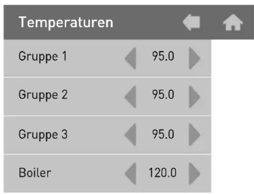 Dalla Corte DC PRO XT - Temperatur - 1
