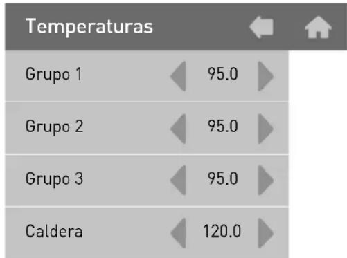 Dalla Corte DC PRO XT - Temperaturas - 1