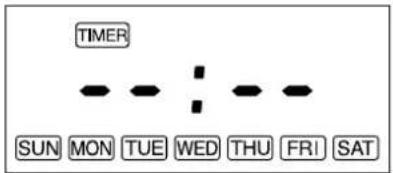 TIMER SUN MON TUE WED THU FRI SAT