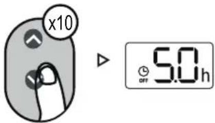 x10 5.0h