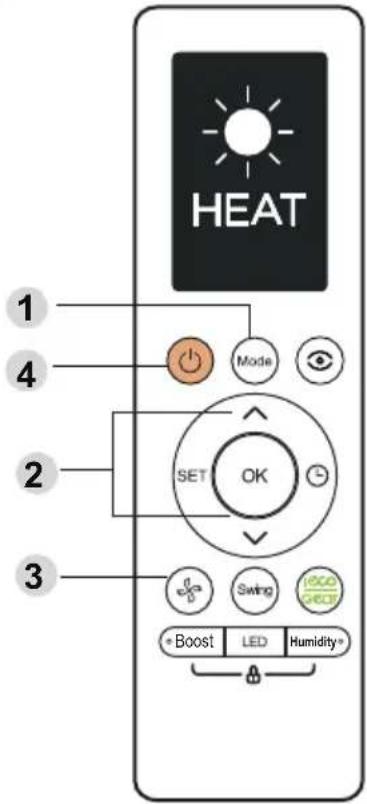 MIDEA AEP2-09NXD6-I - [Fan Mode] [Λειτουργία ανεμιστήρα] - 1