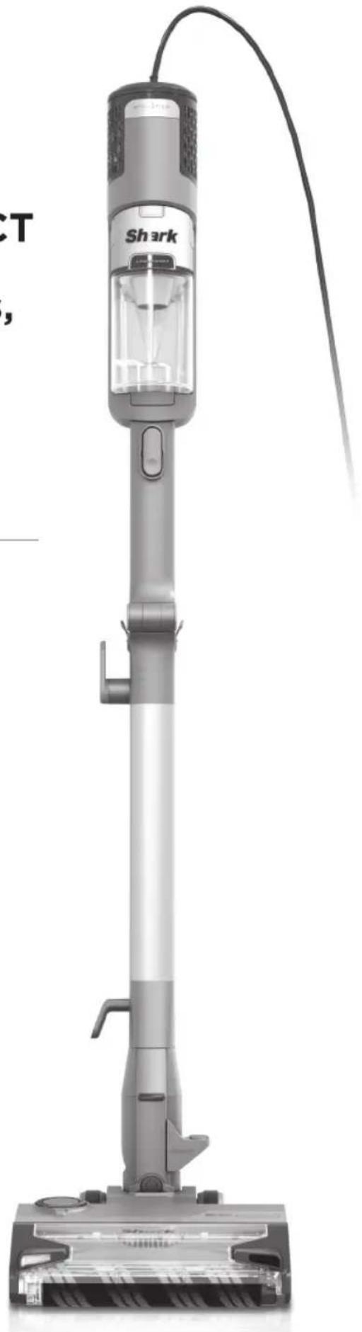 SHARK PowerDetect HZ4000UKT - Shark POWERDETECT Corded Stick Vacuum with DuoClean, Anti Hair Wrap Plus, Flexology and Anti-Odour Technology - 1