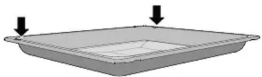 MIELE DO 7860 VLBW - Baking tray, universal tray and rack with non-tip safety notches - 2