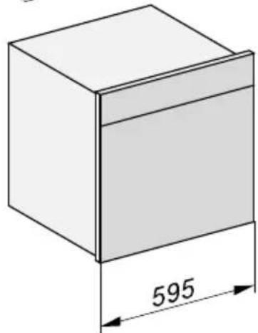 MIELE DO 7860 VLBW - Installation in a tall or base unit - 3