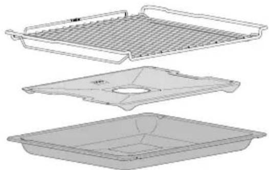MIELE DO 7860 VLBW - Baking tray, universal tray and rack with non-tip safety notches - 5