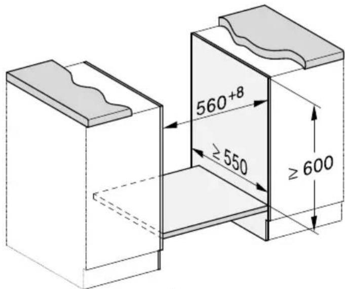 MIELE DO 7860 VLBW - Installation in a tall or base unit - 2