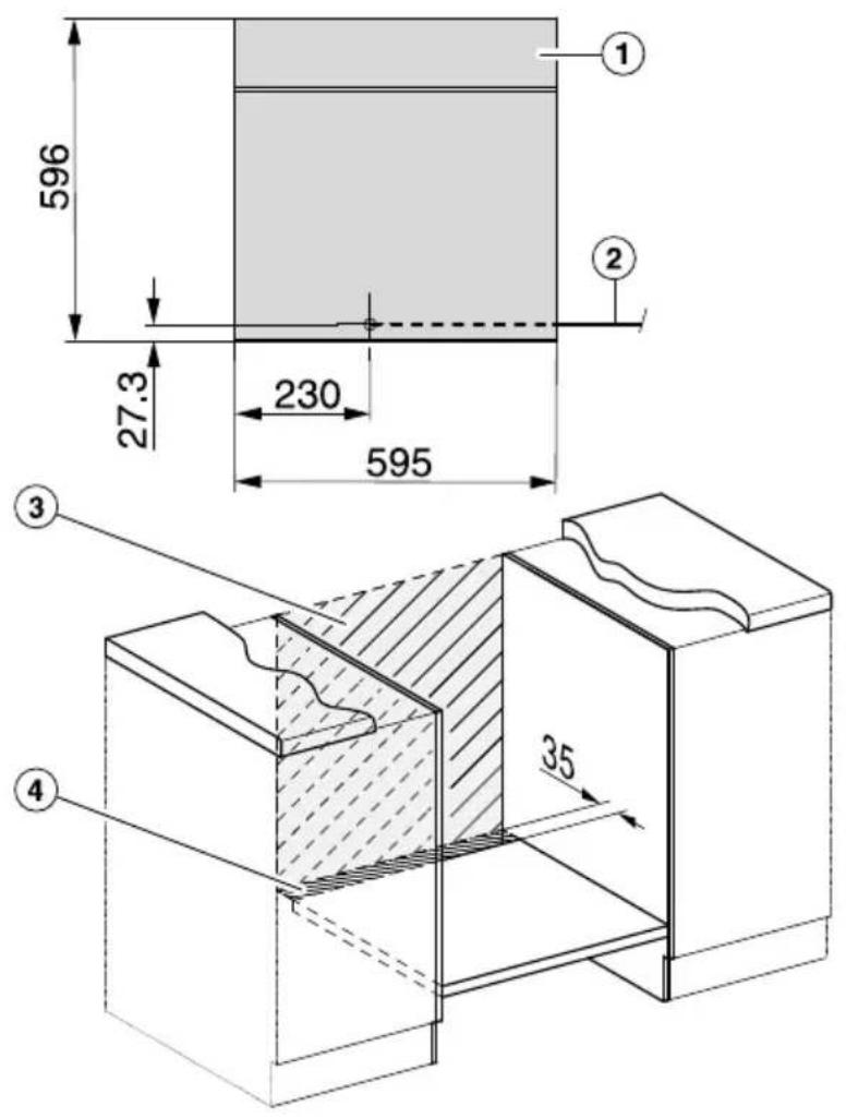 MIELE DO 7860 VLBW - Connections and ventilation - 1