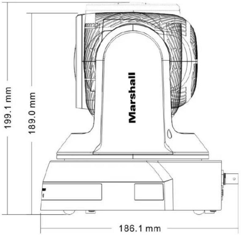Marshall 199.1 mm 189.0 mm 186.1 mm