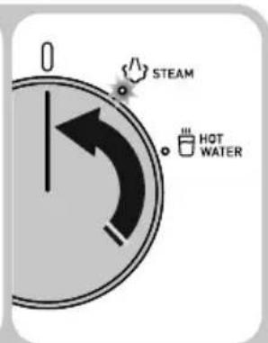 STEAM HOT WATER