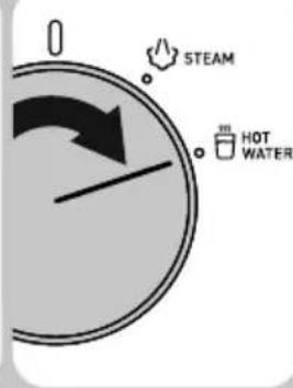 STEAM HOT WATER