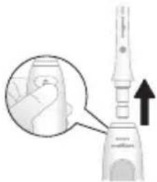 PHILIPS Sonicare Power Flosser 7000 HX3904 - Čistenie zubného strojčeka nástavcom Quad Stream - 2