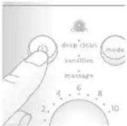 deep clean mode ensifies massage 4 6 8 2 10