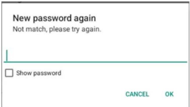 PHILIPS 32BDL3751T - Modify Password（修改密碼） - 3
