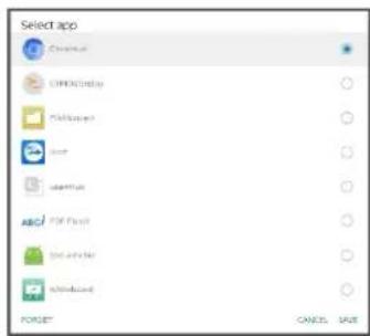 Select app Open C:\Photo\Display Printbox Save Lookbox ABC PDF Pack Send folder Windows FORGET CANCEL MAKE
