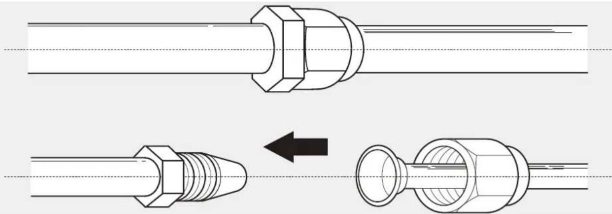 BOSCH ASI24AW30 - Refrigerant Piping Connection - 1