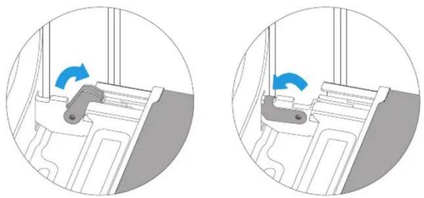 Frilec HAMBURG8049EBP - Remove the telescopic runners ( take the left side for example same for right side) - 3