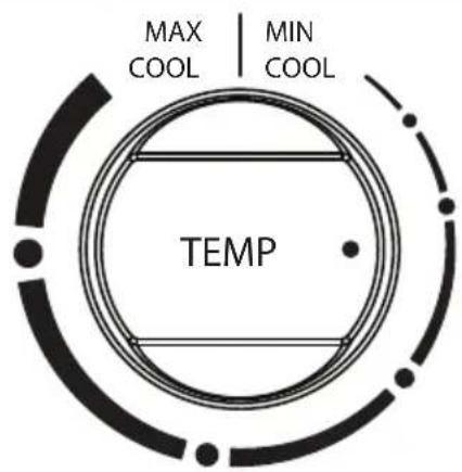 MAX COOL | MIN COOL TEMP