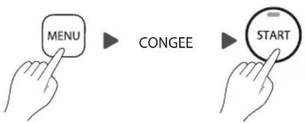 MENU CONGEE START