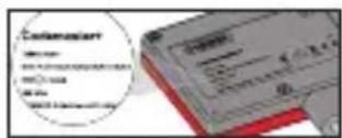 Scanned document snippet with partially visible text and a red stamp on the right, likely from a software interface or form.