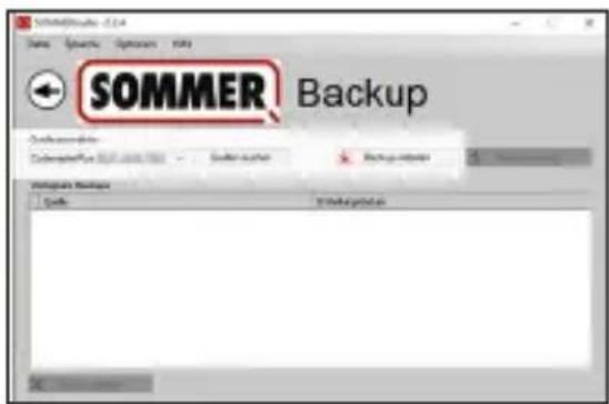 SOMMER Backup SOMMER Backup