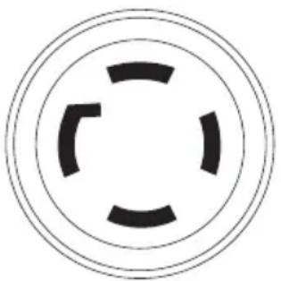 Generac GP9500E TF - 120/240 VAC, 30 Amp Receptacle - 1