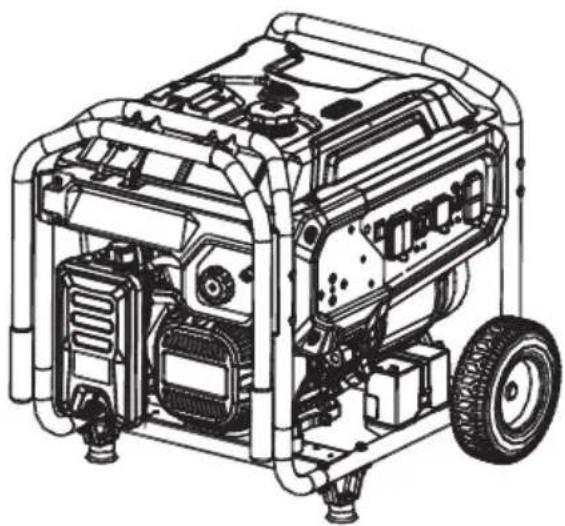 Generac GP9500E TF - Generador portátil de combustibles múltiples Serie GP - 1