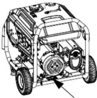 Generac GP9500E TF - ▲ PELIGRO - 5