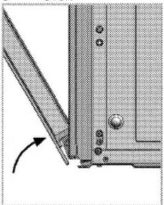 LEISURE Cuisinemaster CS100C510 - Removing the oven door - 2