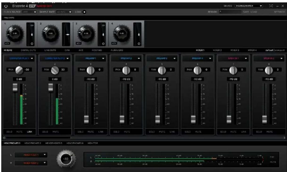 Discrete 4 PRO MIXER OUT DEVICE 5420822000704 CLOCK SOURCE: KSN SAMPLE RATE: 44 THU LICK SESSION: SAVE LOAD PREAMPS 1 3 dB 2 100 3 400 400 400 400 400 400 400 400 400 400 400 400 400 400 400 400 400 400 400 400 400 400 400 400 400 401 MIXERS DIGITAL OUTS LINEOUTS DAN APX ROUTING AURAVERS MIXER 1 MIXER 2 MIXER 3 MIXER 4 default I compout COMPUTER PLAY 1 CORROTEM PLAY 2 PREAMP 1 PREAMP 2 PREAMP 3 PREAMP 4 S&P 1 S&P 2 PAN -30 PAN 30 PAN 0 PAN 0 PAN 0 PAN 0 PAN 0 PAN 0 PAN 0 PAN 0 PAN 0 PAN 0 PAN 0 PAN 0 PAN 0 PAN 0 PAN 0 PAN 0 PAN 0 PAN 0 PAN 0 PAN 0 PAN 0 PAN 0 PAN 0 PAN 0 PAN 0 PAN 0 PAN 0 PAN 0 PAN 0 PAN 0 PAN 0 PAN 0 PAN 0 PAN 5420822000704 COMPUTER PLAY 1 CORROTEM PLAY 2 PREAMP 1 PREAMP 2 PREAMP 3 PREAMP 4 S&P 1 S&P 2 PAN -30 PAN 30 PAN 0 PAN 0 PAN 0 PAN 0 PAN 0 PAN 0 PAN 0 PAN 0 PAN 0 PAN 0 PAN 0 PAN 0 PAN 0 PAN 5420822000704 PAN -30 PAMN PAMN PAMN PAMN PAMN PAMN PAMN PAMN PAMN PAMN PAMN PAMN PAMN PAMN PAMN PAMN PAMN PAMN PAMN PAMN PAMN PAMN PAMN PAMN PAMN PAMN PAMN PAMN PAMN PAMN PAMN PAMN PAMN PAMN PAN -30 PAMN PAMN PAMN PAMN PAMN PAMN PAMN PAMN PAMN PAMN PAMN PAMN PAMN PAMN PAMN PAMN PAMN PAMN PAMN PAMN PAMN PAMN PAMN PAMN PAMN PAMN PAMN PAMN PAMN PAN -30 PAMN PAMN QI AMY MUXER OUT PAN -30 QI AMY MUXER OUT