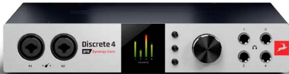 Discrete 4 pro Synergy Core A1 A2 1 2 3 4 1 2 3 4 2 3 4