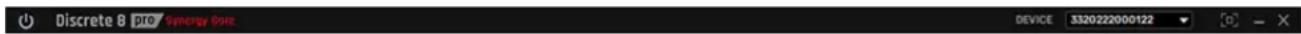 Discrete 8 pio Synergy One DEVICE 3320222000122