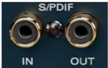 S/PDIF IN OUT