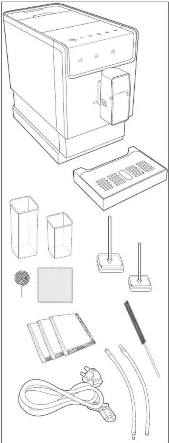Hanseatic HACM121470ST - Package contents - 1