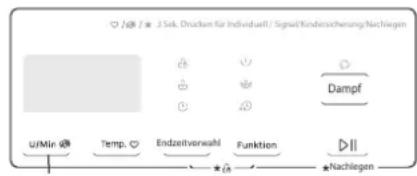 Jd @ / * 3 Sek. Drucken für Individuell / Signal/Kindersicherung/Nachlegen Dampf u/Mir @ Temp. Endzeitverwahl Funktion ▷II ★Nachlegen