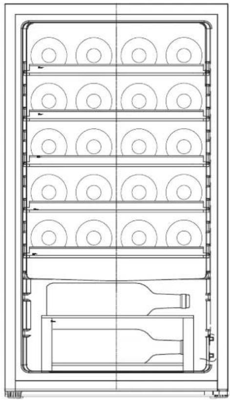 Hanseatic HWC24FCBH-2 - Filling the appliance - 1