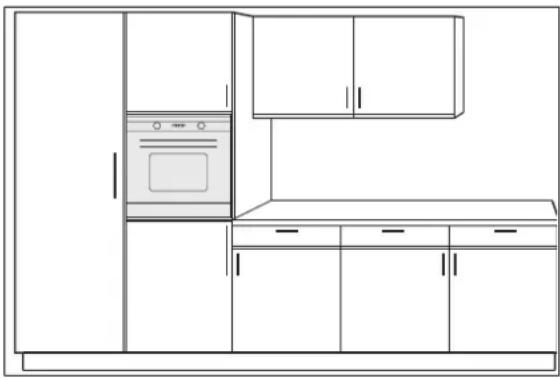 Hanseatic HBO7212FA1 - Installing the oven - 1