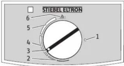 STIEBEL ELTRON 6 5 4 3 2 1