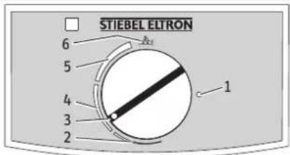 STIEBEL ELTRON 6 5 4 3 2 1