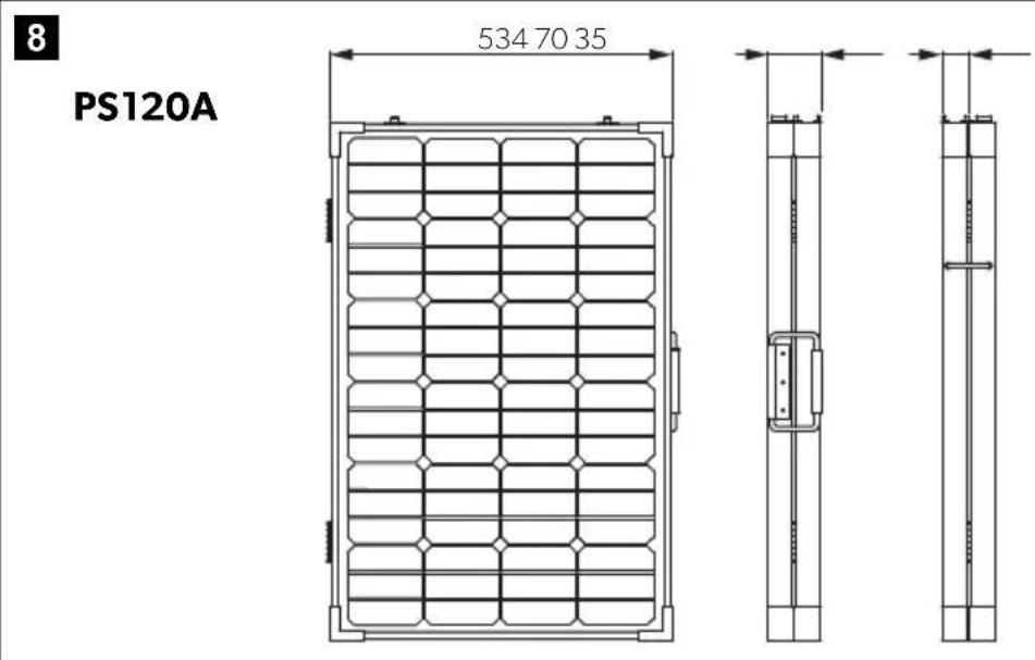 DOMETIC PS120A - Measurements - 1