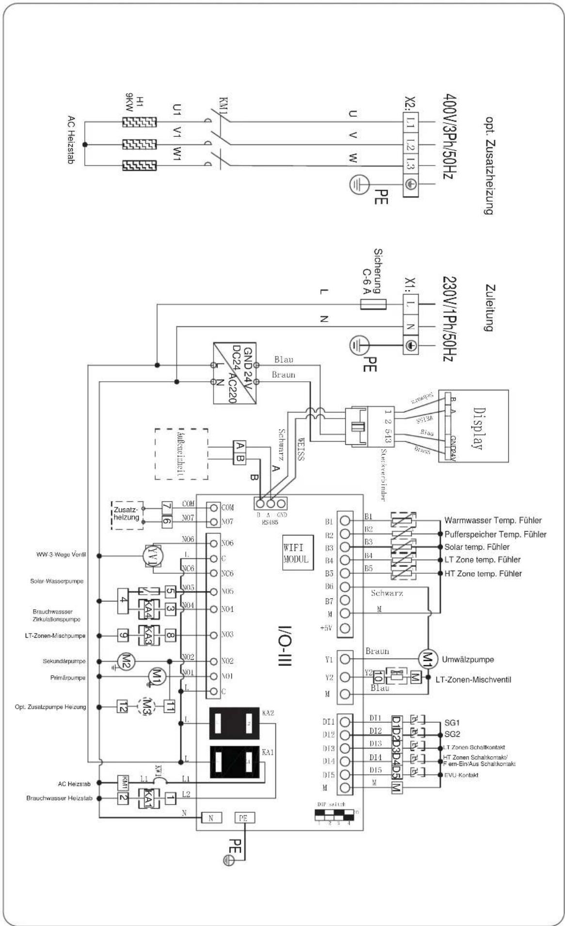 400V/3Pb/50Hz opt. Zusatzheizung Zuileitung 230V/1Pb/50Hz Display 1 2 3:13 Sach x-wertelmler M1 LT-Zonen-Mischventil Umwälzpumpe Braun Schwarz M1 LT-Zonen-Scholzkant E- en Ertrag Spalkonak SG2 EU-Korak D15 D14 D13 D12 D11 D10 D9 D8 D7 D6 D5 D4 D3 D2 D1 N PE AC Heizstab Brachwasser Heizstab L1 L2 N KX3 KX4 L1 L2 KX2 KX1 L3 L4 L5 L6 L7 L8 L9 L10 L11 L12 L13 L14 L15 L16 L17 L18 L19 L20 L21 L22 L23 L24 L25 L26 L27 L28 L29 L30 L31 L32 L33 L34 L35 L36 L37 L38 L39 L40 L41 L42 L43 L44 L45 L46 L47 L48 L49 L50 L51 L52 L53 L54 L55 L56 L57 L58 L59 L60 L61 L62 L63 L64 L65 L66 L67 L68 L69 L70 L71 L72 L73 L74 L75 L76 L77 L78 L79 L80 L81 L82 L83 L84 L85 L86 L87 L88 L89 L90 L91 L92 L93 L94 L95 L96 L97 L98 L99 N/AV3 W#e Y#e#i iI I O# Heizung 7 6 5 4 3 2 1 0 0 0 0 0 0 0 0 0 0 0 0 0 0 0 0 0 0 0 0 0 0 0 0 0 0 0 0 0 0 0 0 0 0 0 0 0 0 0 0 0 0 0 0 0 0 0 0 0 0 1/0-III /O-III /WIFI MODUL M1 B braun M1 Umwälzpumpe M1 BWISS Schematn A B CND24V DC24 AC220 Brain Blaut AC Heizstab H1 KXW HT1 UVI KXW AC Heizstab AC Heizstab AC Heizstab AC Heizstab AC Heizstab AC Heizstab AC Heizstab AC Heizstab AC Heizstab AC Heizstab AC Heizstab AC Heizstab AC Heizstab AC Heizstab AC Heizstab AC Heizstab AC Heizstab AC Heizstab AC Heizstab AC Heizstab AC Heizstab AC Heizstab AC Heizstab AC Heizstab AC Heizstab AC Heiznob ZA-6-A X1: L N Sichering C-6-A PE R A ONRCAV Display P/B W/II/III/IV/I